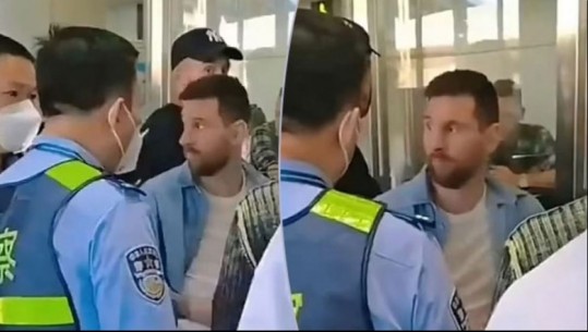 Udhëtoi në Pekin me pasaportën e gabuar, momenti kur Messi ndalohet nga policia kufitare kineze (VIDEO)
