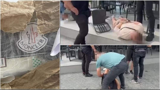 VIDEO/ Tiranë, 1.1 kg kokainë në pakon  “Monclear”, 5 të arrestuar!  Droga sigurohej në Durrës, do shpërndahej në lokalet e natës në kryeqytet
