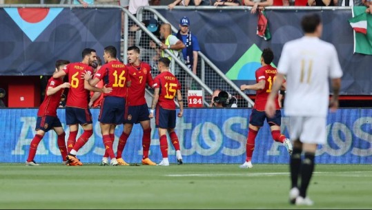 VIDEO/ Gol në fund dhe gafë nga Bonucci, Spanja 'likuidon' Italinë dhe shkon në finalen e Ligës së Kombeve