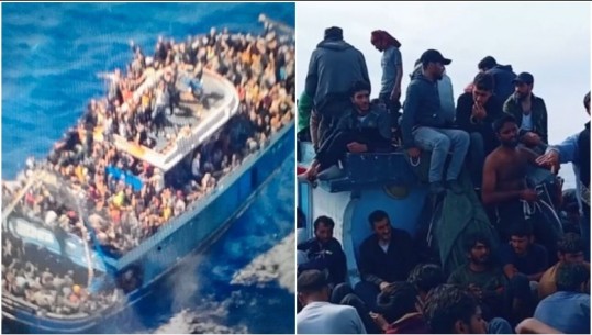 Videot shokuese/ Dalin pamjet para mbytjes së anijes në Kallamata të Greqisë! Qindra njerëz, mes tyre edhe fëmijë të ngjeshur në kuvertë