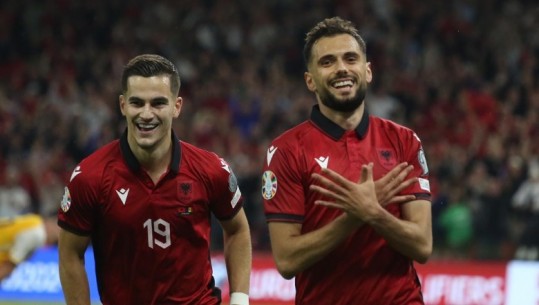 VIDEO/ Kombëtarja dominon Moldavinë për Euro 2024, kuqezinjtë shënojnë 2 gola në 'Air Albania'! Sylvinho debuton me tri pikë në Tiranë
