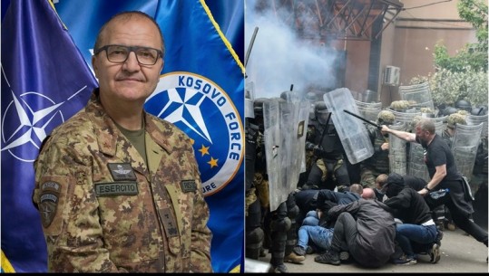 Komandanti i KFOR: Ditën e protestës shpëtuam 15 policë të Kosovës nga turma serbe