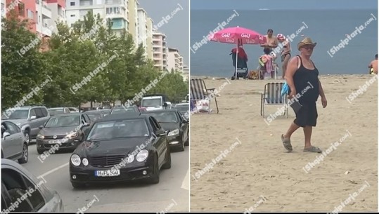 Shiu ‘tremb’ pushuesit në Vlorë, largohen nga bregdeti! Moti i keq ndikon në prenotime por dhe thellon trafikun! Radhë të gjata automjetesh