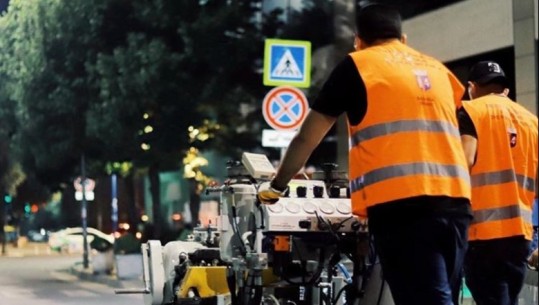 Përfundon puna për vijëzimin e sinjalistikës lineare në dy rrugë në Tiranë, Veliaj: Kujdes i veçantë për çdo rrugë
