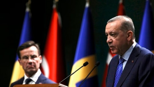Erdogan: Parlamenti turk do të vendosë për anëtarësimin e Suedisë