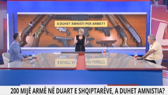 Amnistia për armët, eksperti në Report Tv: Jam pro edhe armatosjes së qytetarëve, ul kriminalitetin! Avokati: Nuk zgjidh asgjë, të zbatohet ligji jo vetëm të hartohet