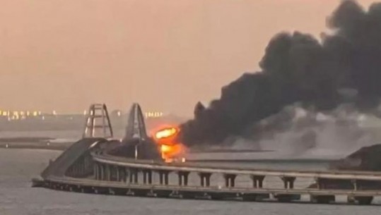 Kievi pranon për herë të parë sulmin në urën e Krimesë 