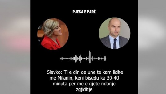 Çfarë u fol për Radojçiçin? Publikohet incizimi i parë i bisedës mes deputetes së Vetëvendosjes në Kosovë me atë të Listës Serbe