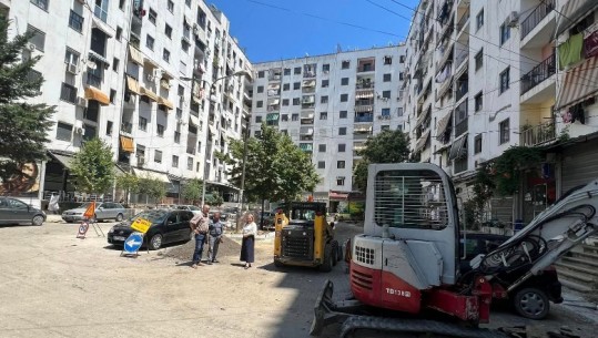 FOTOT/Bashkia vijon ndërhyrjet në infrastrukturë, nis rehabilitimi i bllokut të banimit në Njësinë 4