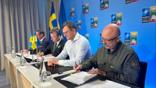 Ukraina dhe Suedia nënshkruajnë marrëveshjen për shkëmbimin e inteligjencës