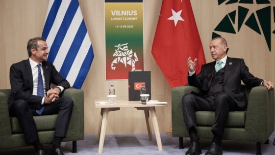 Samiti i NATO-s, Mitsotakis takohet me Erdogan! Bien dakord që Këshillit i Lartë i Bashkëpunimit Greqi-Turqi të zhvillohet në vjeshtë në Selanik