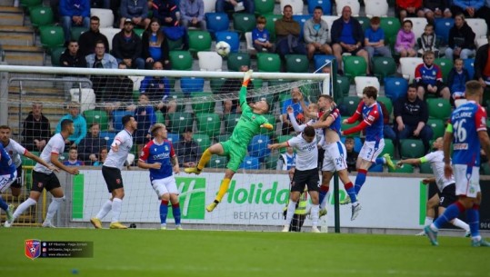 Vllaznia ‘pa busull’ në Europë, shkodranët pësojnë 3 gola në Belfast! Memelli debuton me humbje