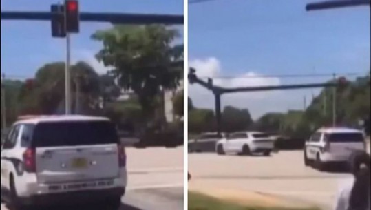 VIDEO/ Me semafor të kuq, Lionel Messi përfshihet në një incident rrugor në Miami