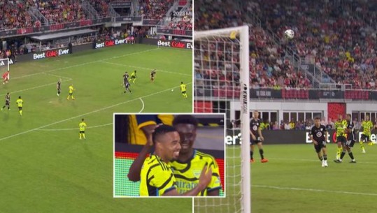 Gol për 'kornizë', Gabriel Jesus dhuron spektakël me Arsenalin (VIDEO)