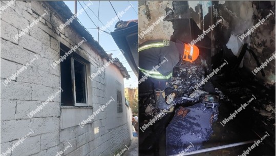 VIDEO/ Berat, harroi bombulën ndezur, flakët i shkrumbojnë banesën, rrezikoi dhe lagjen