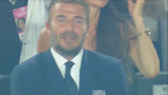 David Beckham në lot pas golit të Lionel Messit (VIDEO)