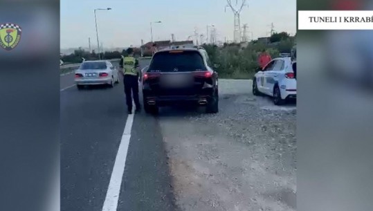 Shoferët e çmendur me 230 km/h në rrugën Elbasan-Tiranë! Gjobitet me 40 mijë lekë