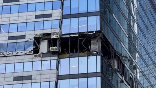 Lufta/ Goditen dy ndërtesa në Moskë, një i plagosur! Rusia: Sulm me dron nga Ukraina (VIDEO)