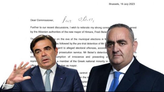 Zëvendëspresidenti i KE-së letër Oliver Varhelyi: BE të mos qëndrojë indiferente, çështja Beleri lidhet me respektimin e pakicës etnike greke
