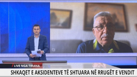 Fenomeni i aksidenteve, eksperti në Report Tv: Shqiptari e ka defektin në tru, i japin makinës pa leje drejtimi dhe të dehur! Rrisni gjobat se s’i tremben ligjit këta