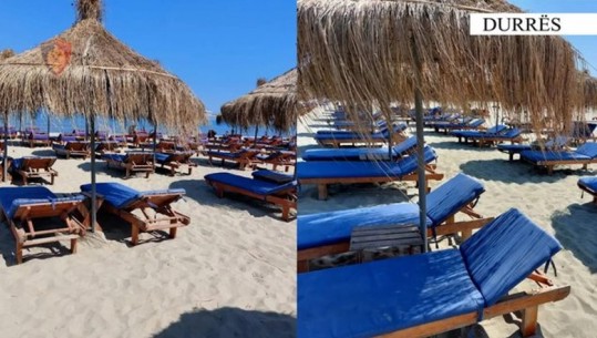Lirohet hapësira e plazheve, sekuestrohen 106 shezlongë dhe 123 çadra në Sarandë e Durrës! Nën hetim 2 administratorë