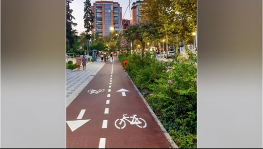 Tirana drejt transportit të qëndrueshëm, kryeqytetit i shtohet korsia e re e biçikletave