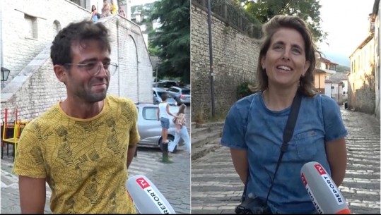 Gjirokastër/ Mijëra turistë gjallërojnë qytetin e gurtë! Të huajt: Vend shumë i bukur, jemi surprizuar me Shqipërinë