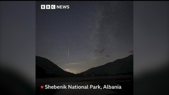 VIDEO/ Shiu i meteorëve, BBC publikon foto nga malet e Librazhdit