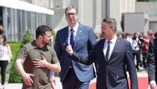 Mediat serbe: Nis takimi mes Zelensky dhe Vuçiç