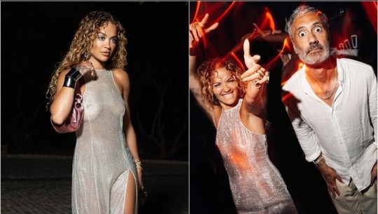 Me një fustan të tejdukshëm, Rita Ora mahnit me fotot nga festa e ditëlindjes së Taika Waititi