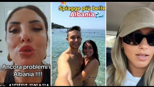 Përplasje në TikTok mes turistëve italianë për pushimet në Shqipëri