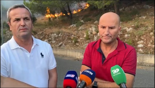 Forcat zjarrfikëse nga Tirana, Lezha e Mirdita në Laç për të shuar flakët: Situata e rrezikshme ka kaluar 