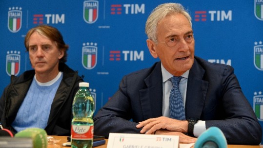 Ish-trajneri i Italisë Mancini e sulmoi, presidenti i federatës Gravina: Fjalët e tij fyese, u ndjeva i tradhtuar