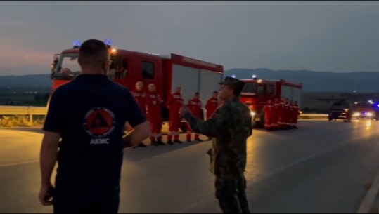 VIDEOLAJM/ Shqipëria dërgon në Greqi forca të mbrojtjes civile, Rama: I vijmë në ndihmë fqinjit tonë për të shuar zjarret