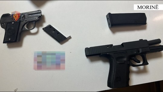 Shkodrani arrestohet në Morinë, nga Kosova në Shqipëri me dy pistoleta në çantë (EMRI)