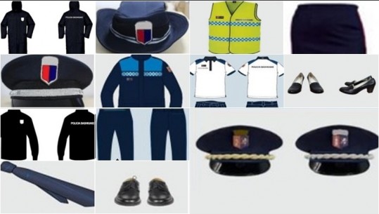 Uniforma e policisë bashkiake/ Në verë meshkujt me pantallona, femrat me funde e taka, në dimër njësoj! Shiritat dallues në kapele e makinat e bardha 