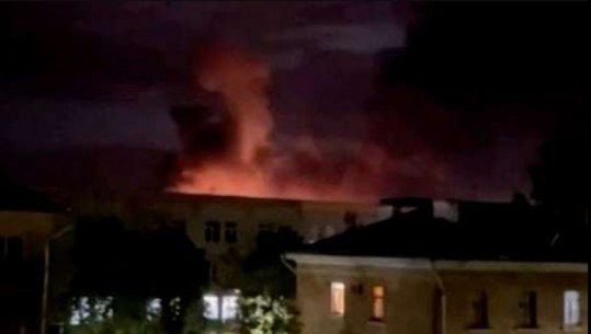 Sulm me dron në qytetin Pskov në Rusi, guvernatori publikon pamjet nga shpërthimi