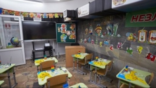 Ja si duken shkollat e ‘modernizuara’ në Ukrainë, 1 mijë nxënës do kalojnë orët mësimore në një metro