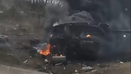 VIDEO/ Forcat ruse shkatërrojnë tankun e parë Challenger 2 të furnizuar nga Britania në Ukrainë