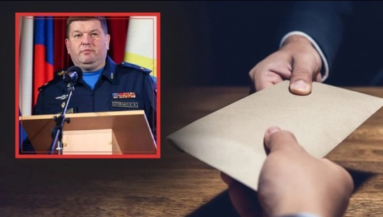 Mori 300 mijë $ nga një organizatë, Komandanti i ushtrisë ruse arrestohet për ryshfet