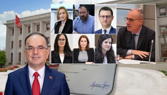 Presidenti Begaj dekreton ndryshimet e kabinetit qeveritar, firmos emërimin në detyrë të 7 ministrave të rinj