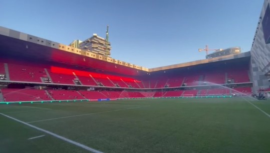 VIDEO/ Dy orë nga fillimi i sfidës, si duket 'Air Albania' para ndeshjes me Poloninë