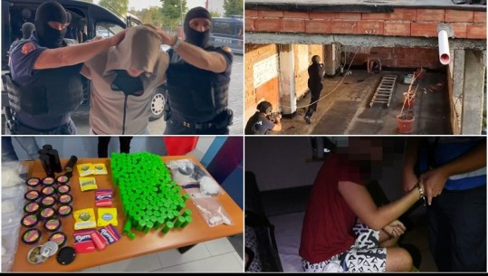 Shisnin drogë afër shkollave, ja EMRAT e 90 të arrestuarve në Tiranë!  'Eri' e 'Kristi' dy të infiltruarit që futën në kurth shpërndarësit e drogës