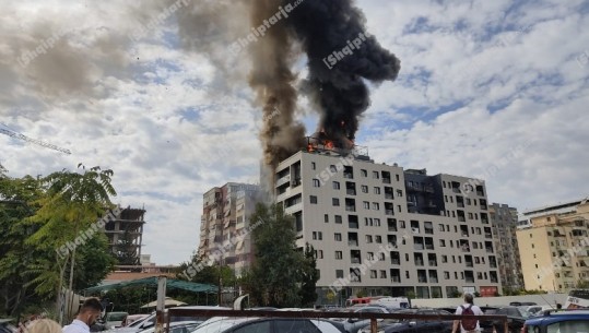 Shoqërohet në polici administratori i pallatit të djegur në Tiranë! Zjarri nisi në dubleksin e katit të fundit, dyshimet e para për shkakun