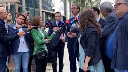 Pas takimit me Kurtin në Bruksel, reagon Vuçiç: Secili lufton për qëndrimin e vet