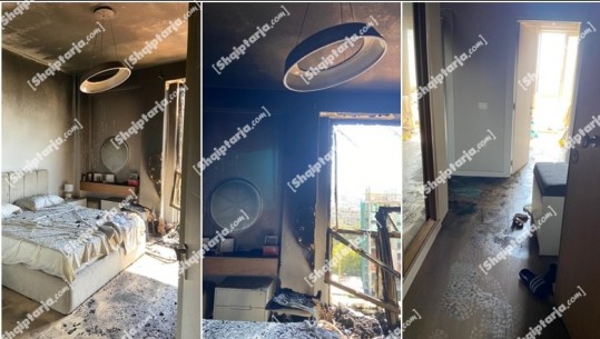 Çdo gjë e shkrumbuar, pamjet nga brenda apartamenteve të djegura në pallatin 10 katësh në Tiranë (FOTO + VIDEO)