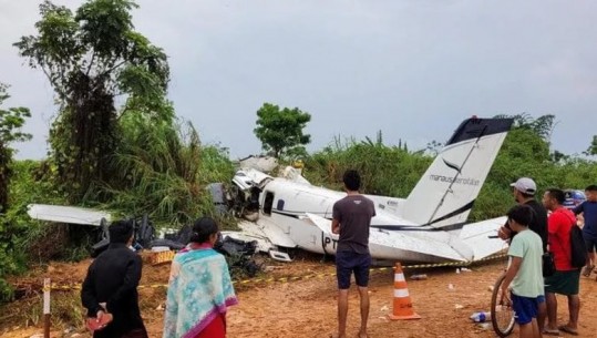 Rrëzohet aeroplani me turistë në Brazil, 14 të vdekur, asnjë i mbijetuar