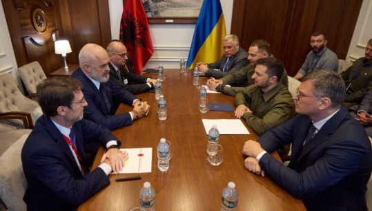 Zelensky në tryezë me Ramën, Shqipëria firmos! Mbështet integrimin e Ukrainës në NATO