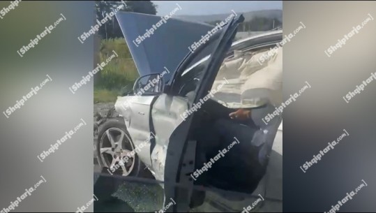VIDEO/ Aksident në aksin Lezhë-Shkodër, përplasen dy makina! Nisen drejt spitalit dy vajza të plagosura