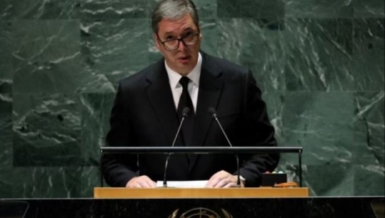 Asambleja e Përgjithshme e OKB-së, Vuçiç akuza Perëndimit: Keni shkelur ligjin ndërkombëtar për Kosovën